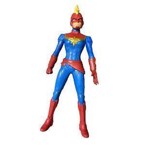 Captain Marvel Action Figure Marvel‎ 2019 9.5" Hasbro #MM789